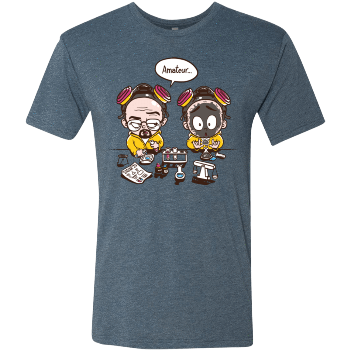 T-Shirts Indigo / Small My First Science kit Men's Triblend T-Shirt