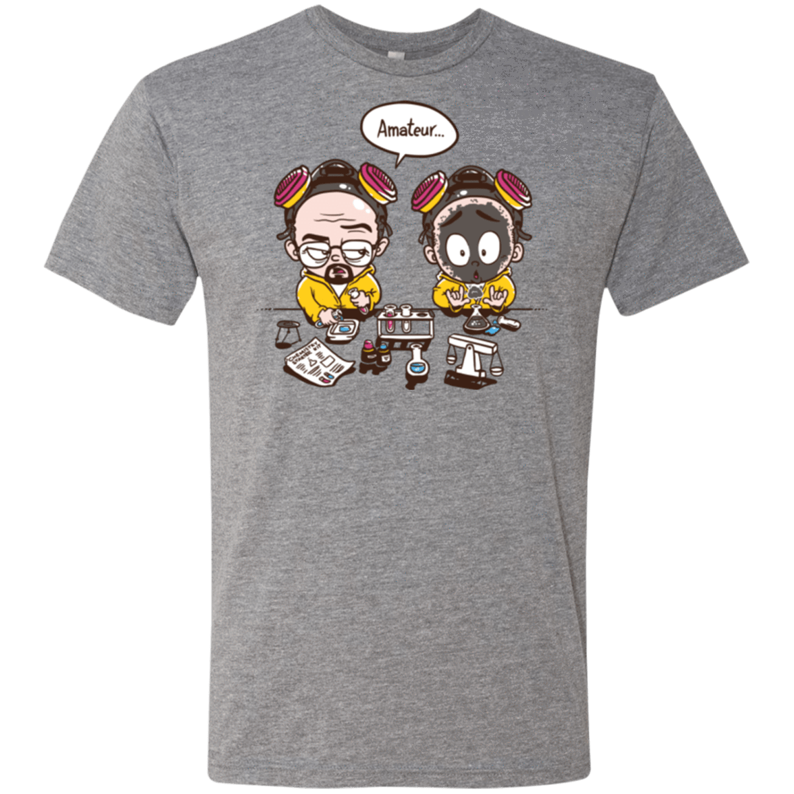 T-Shirts Premium Heather / Small My First Science kit Men's Triblend T-Shirt