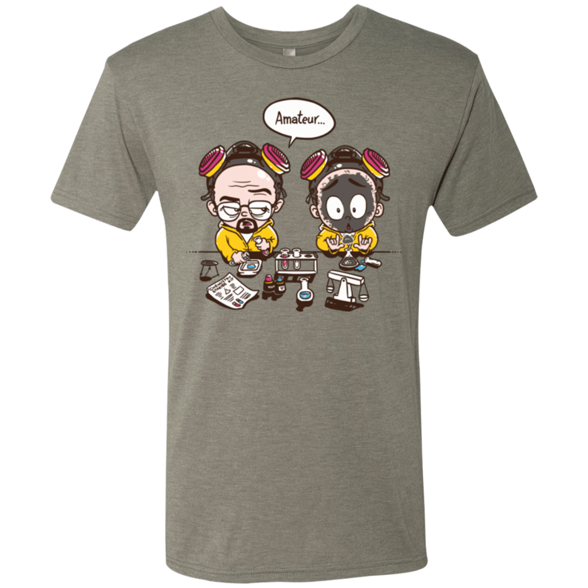 T-Shirts Venetian Grey / Small My First Science kit Men's Triblend T-Shirt