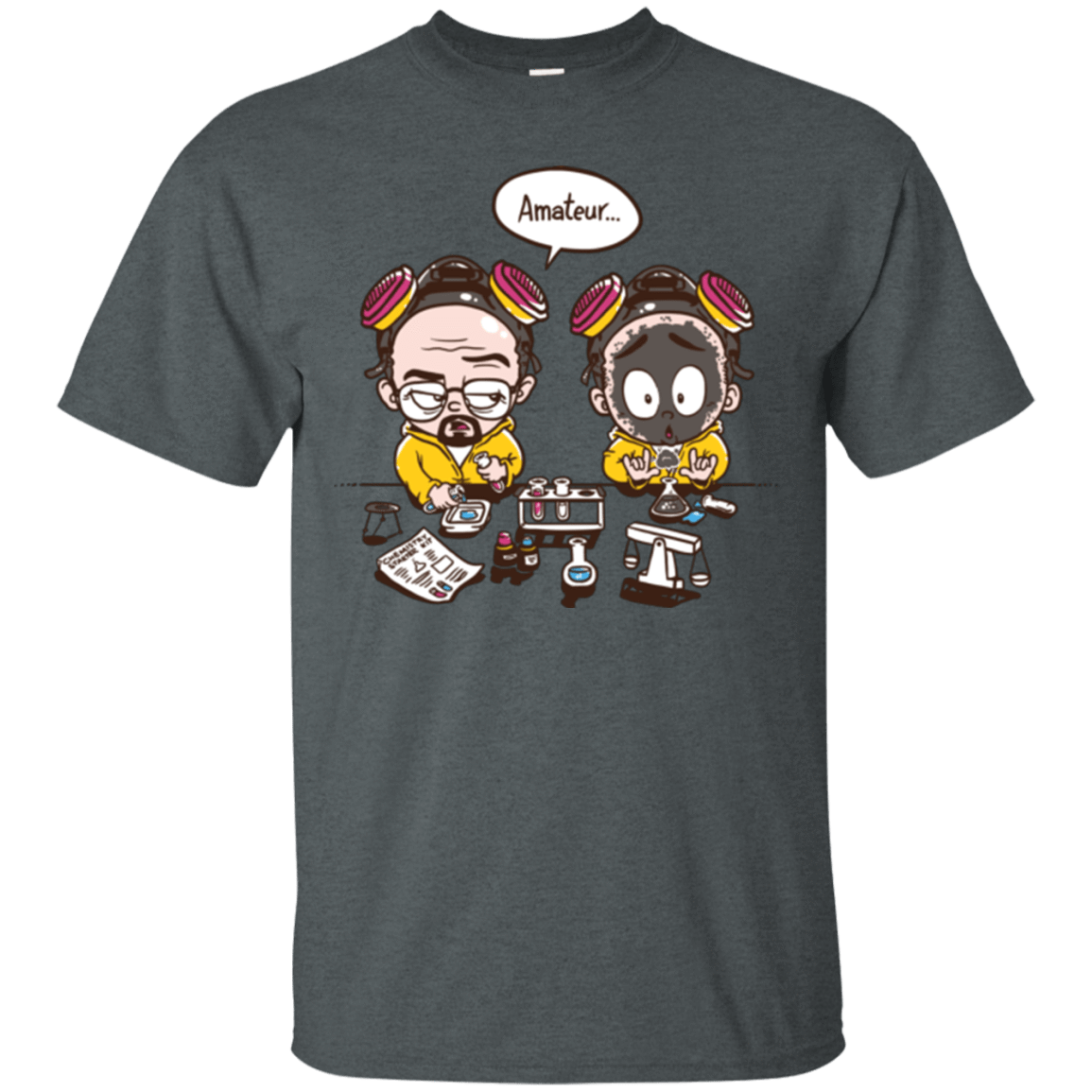 T-Shirts Dark Heather / Small My First Science kit T-Shirt