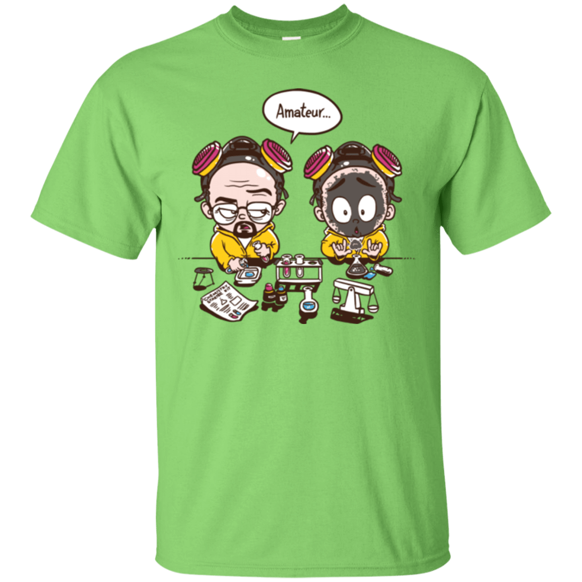 T-Shirts Lime / Small My First Science kit T-Shirt