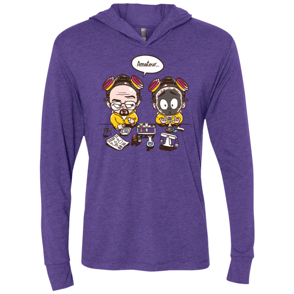 T-Shirts My First Science kit Triblend Long Sleeve Hoodie Tee