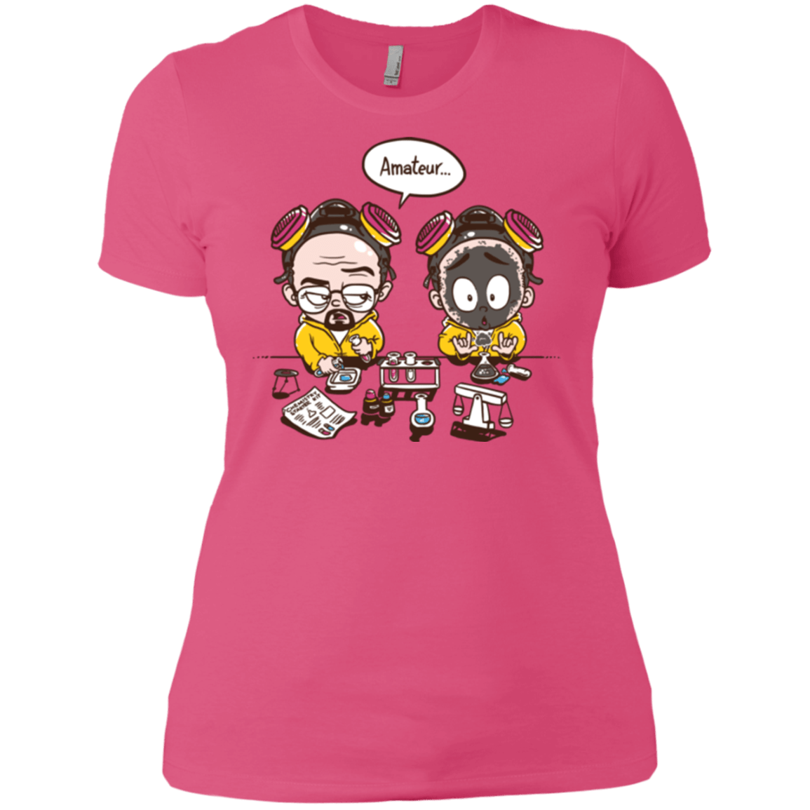 T-Shirts Hot Pink / X-Small My First Science kit Women's Premium T-Shirt