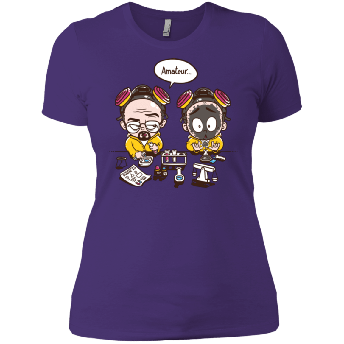 T-Shirts Purple / X-Small My First Science kit Women's Premium T-Shirt