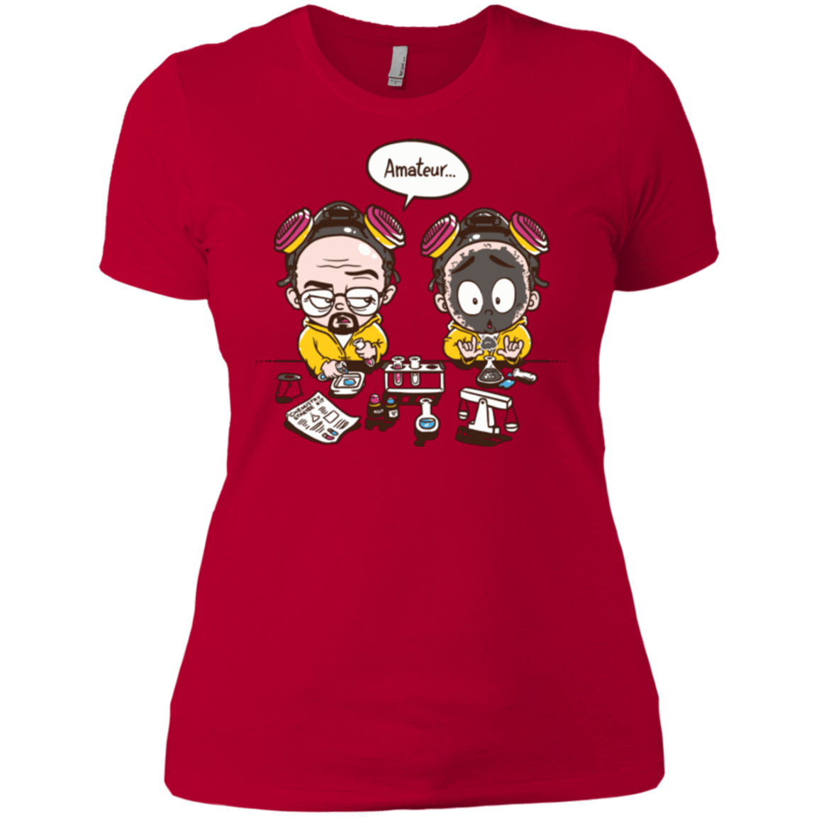 T-Shirts Red / X-Small My First Science kit Women's Premium T-Shirt