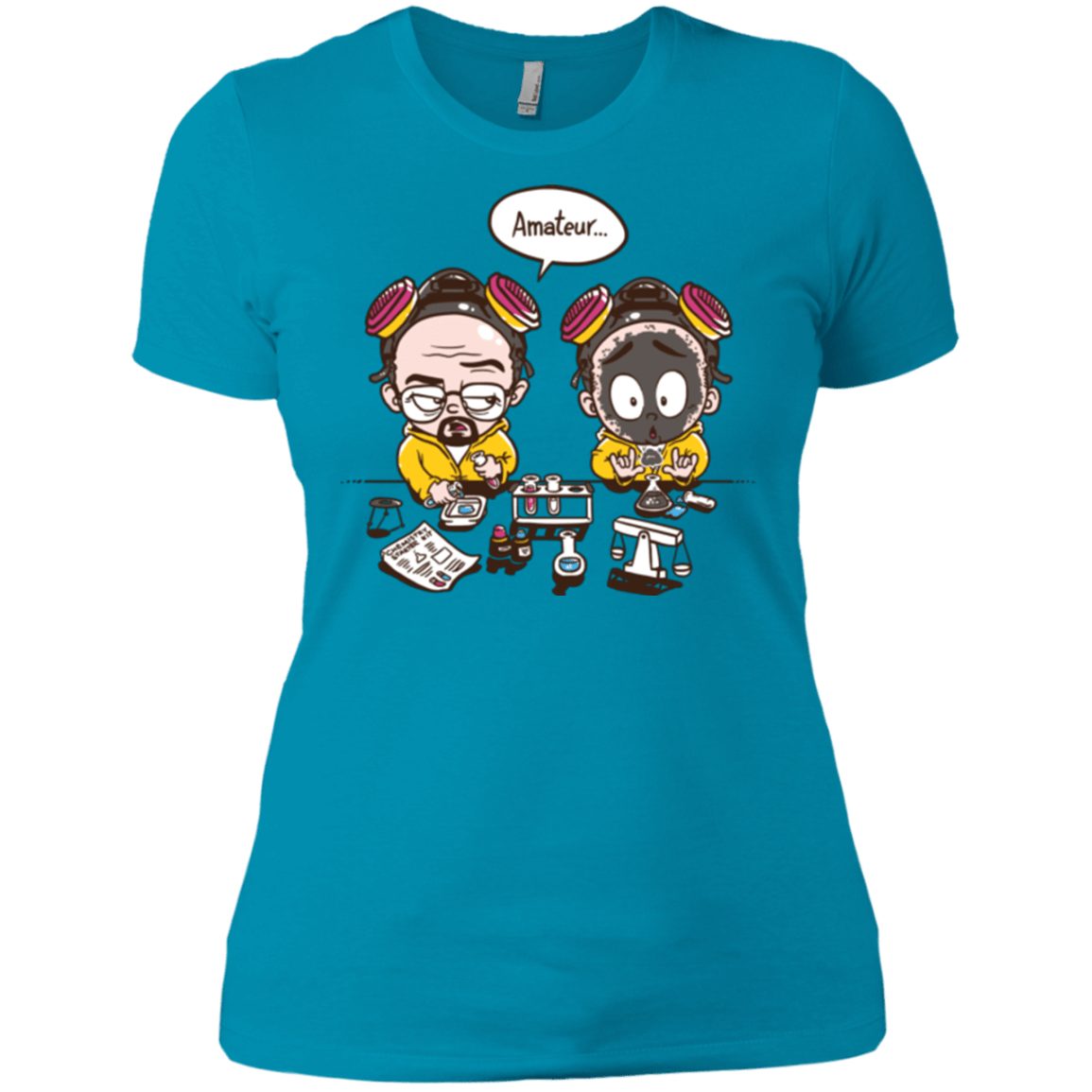 T-Shirts Turquoise / X-Small My First Science kit Women's Premium T-Shirt