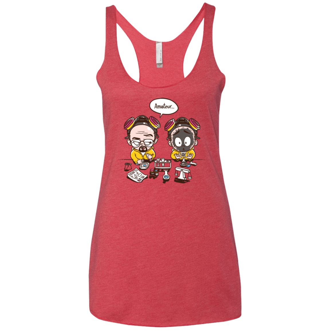 T-Shirts Vintage Red / X-Small My First Science kit Women's Triblend Racerback Tank
