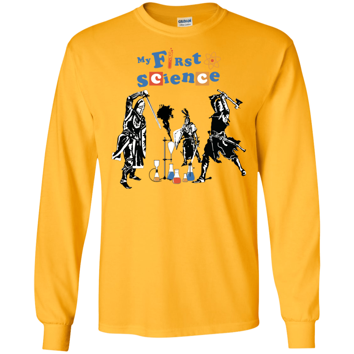 My First Science Men's Long Sleeve T-Shirt
