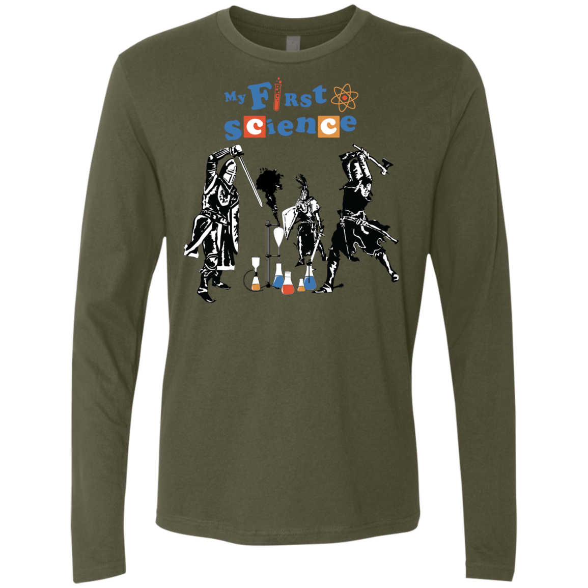 My First Science Men's Premium Long Sleeve