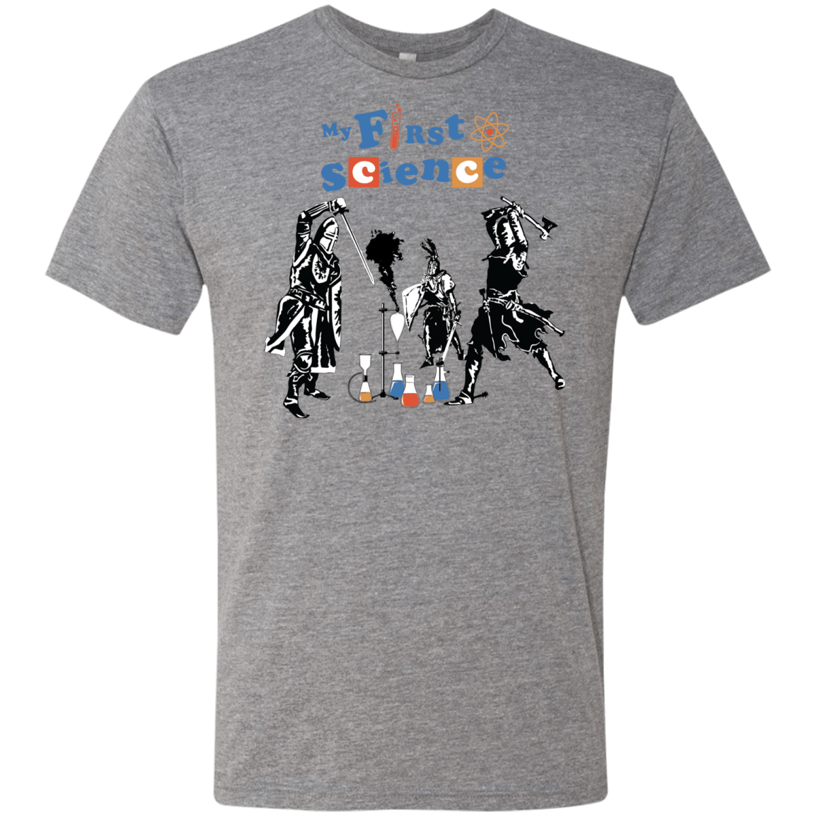 T-Shirts Premium Heather / S My First Science Men's Triblend T-Shirt