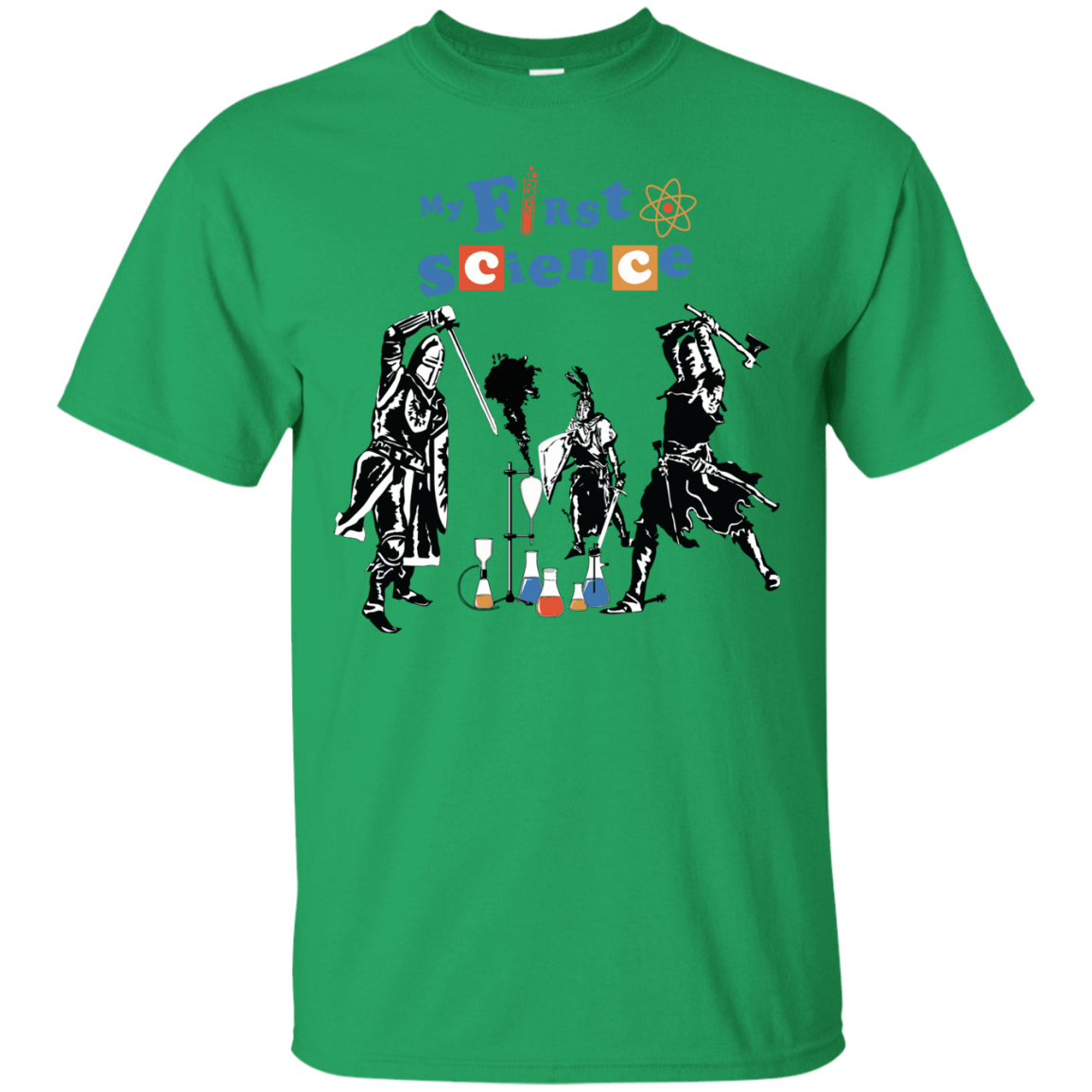 T-Shirts Irish Green / S My First Science T-Shirt