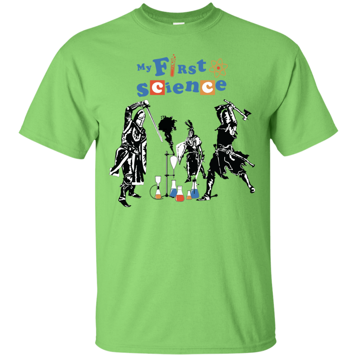 T-Shirts Lime / S My First Science T-Shirt