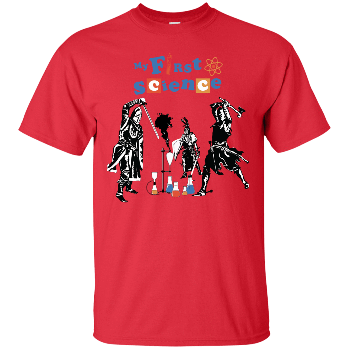 T-Shirts Red / S My First Science T-Shirt