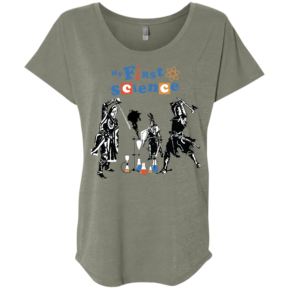 My First Science Triblend Dolman Sleeve