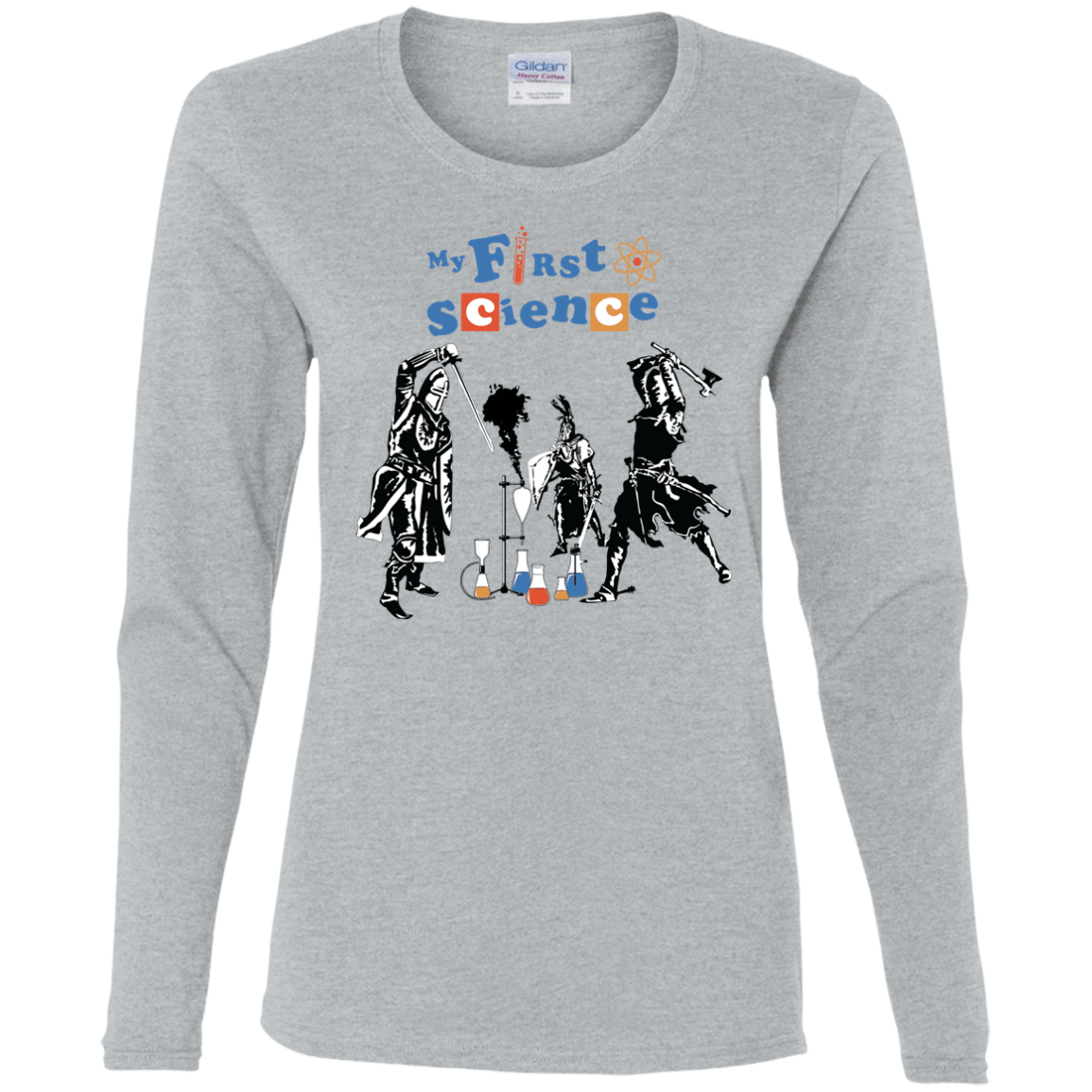 T-Shirts Sport Grey / S My First Science Women's Long Sleeve T-Shirt