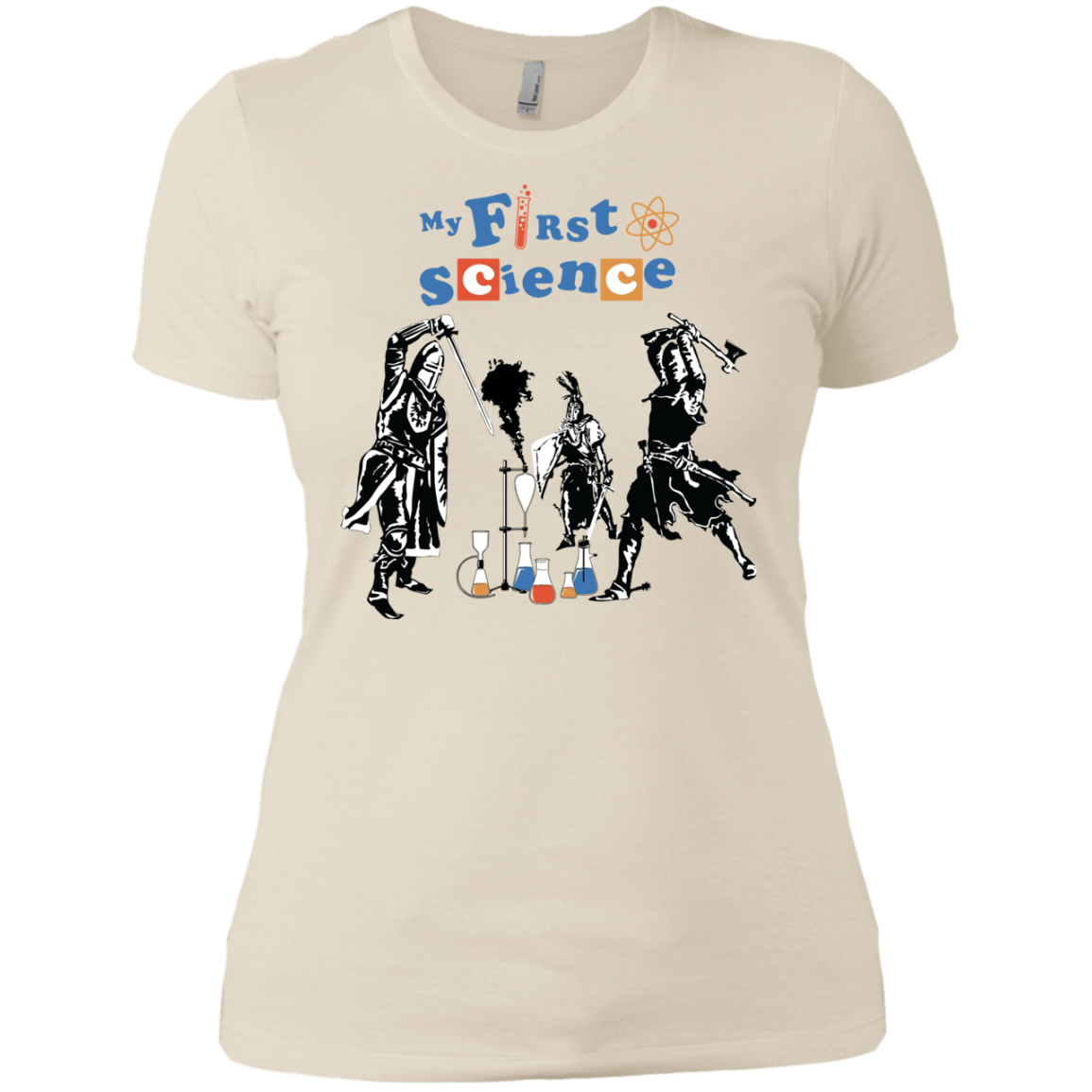 T-Shirts Ivory/ / X-Small My First Science Women's Premium T-Shirt
