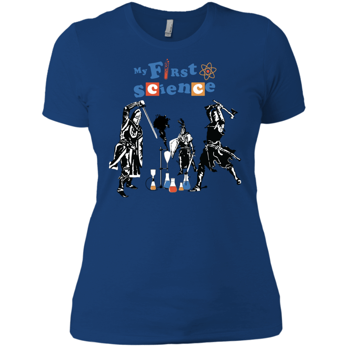 T-Shirts Royal / X-Small My First Science Women's Premium T-Shirt