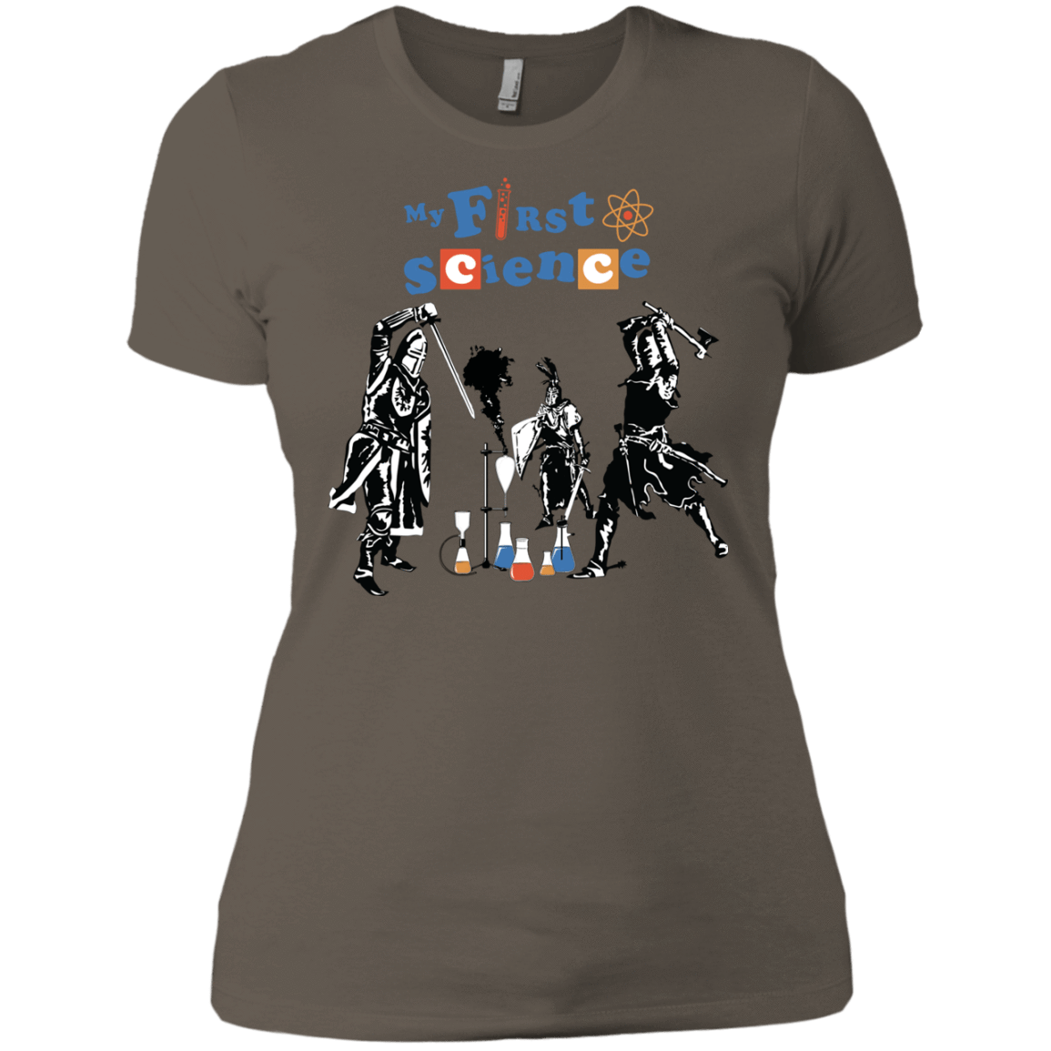 T-Shirts Warm Grey / X-Small My First Science Women's Premium T-Shirt