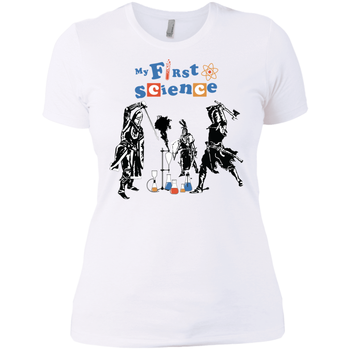 T-Shirts White / X-Small My First Science Women's Premium T-Shirt