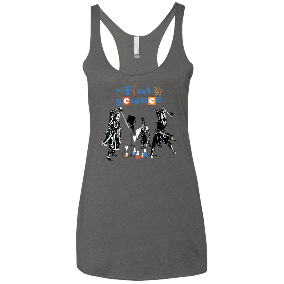 My First Science Women's Triblend Racerback Tank
