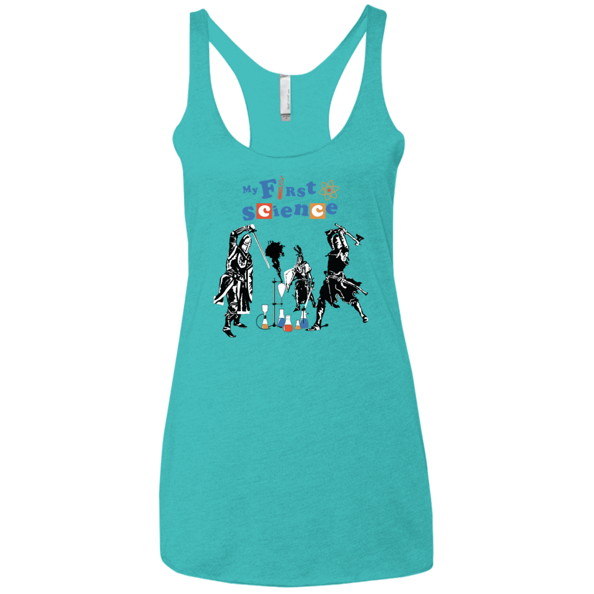 My First Science Women's Triblend Racerback Tank