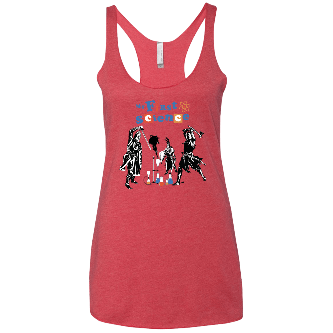 My First Science Women's Triblend Racerback Tank