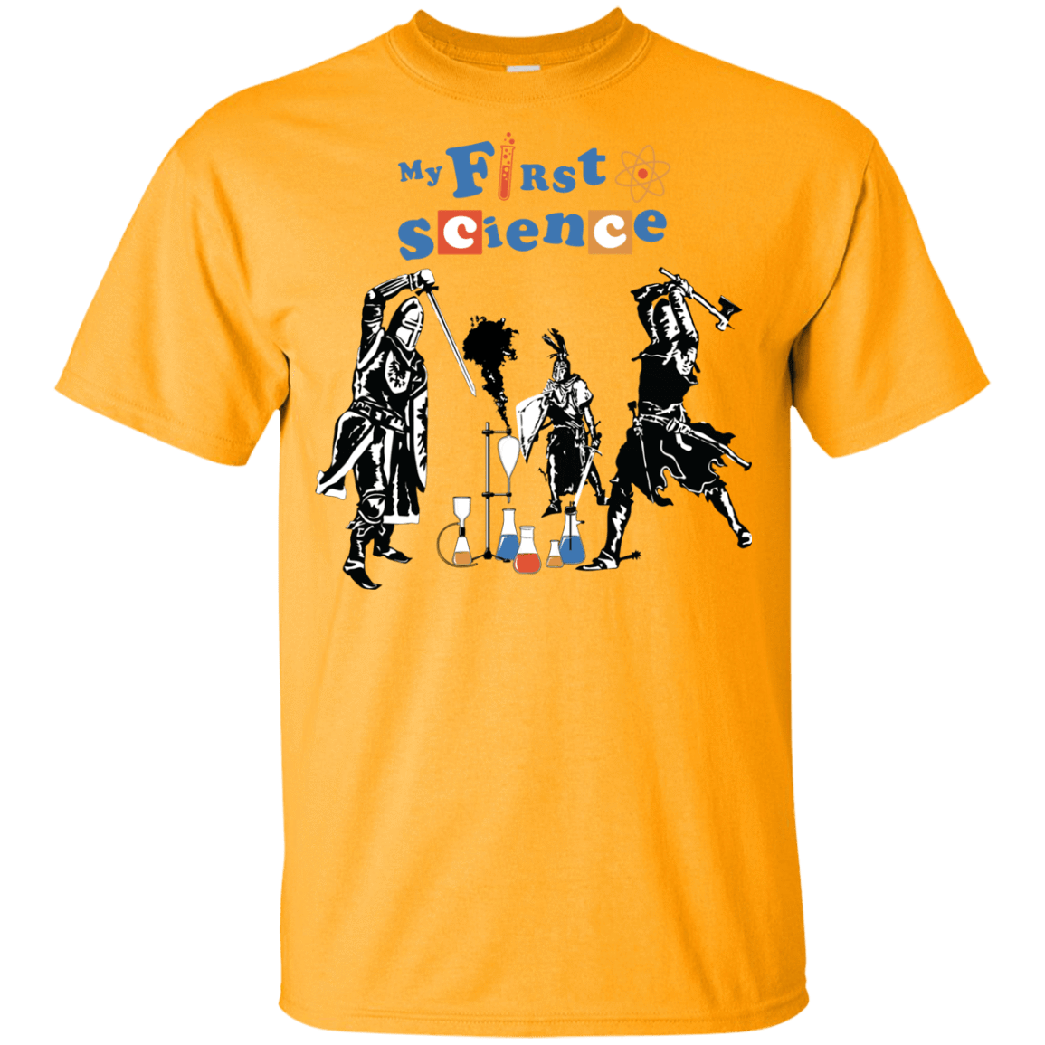 T-Shirts Gold / YXS My First Science Youth T-Shirt