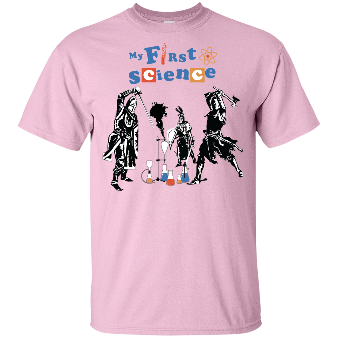 T-Shirts Light Pink / YXS My First Science Youth T-Shirt