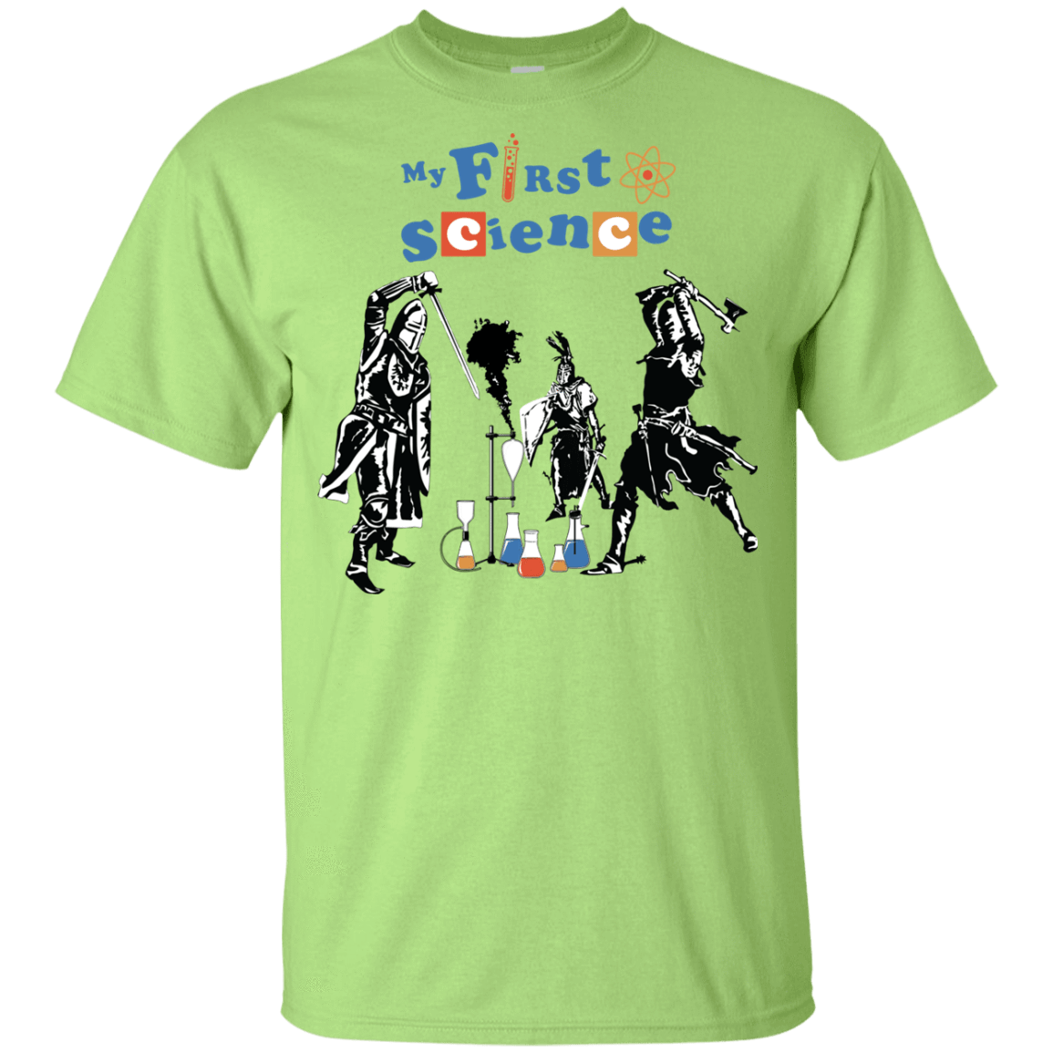 T-Shirts Mint Green / YXS My First Science Youth T-Shirt