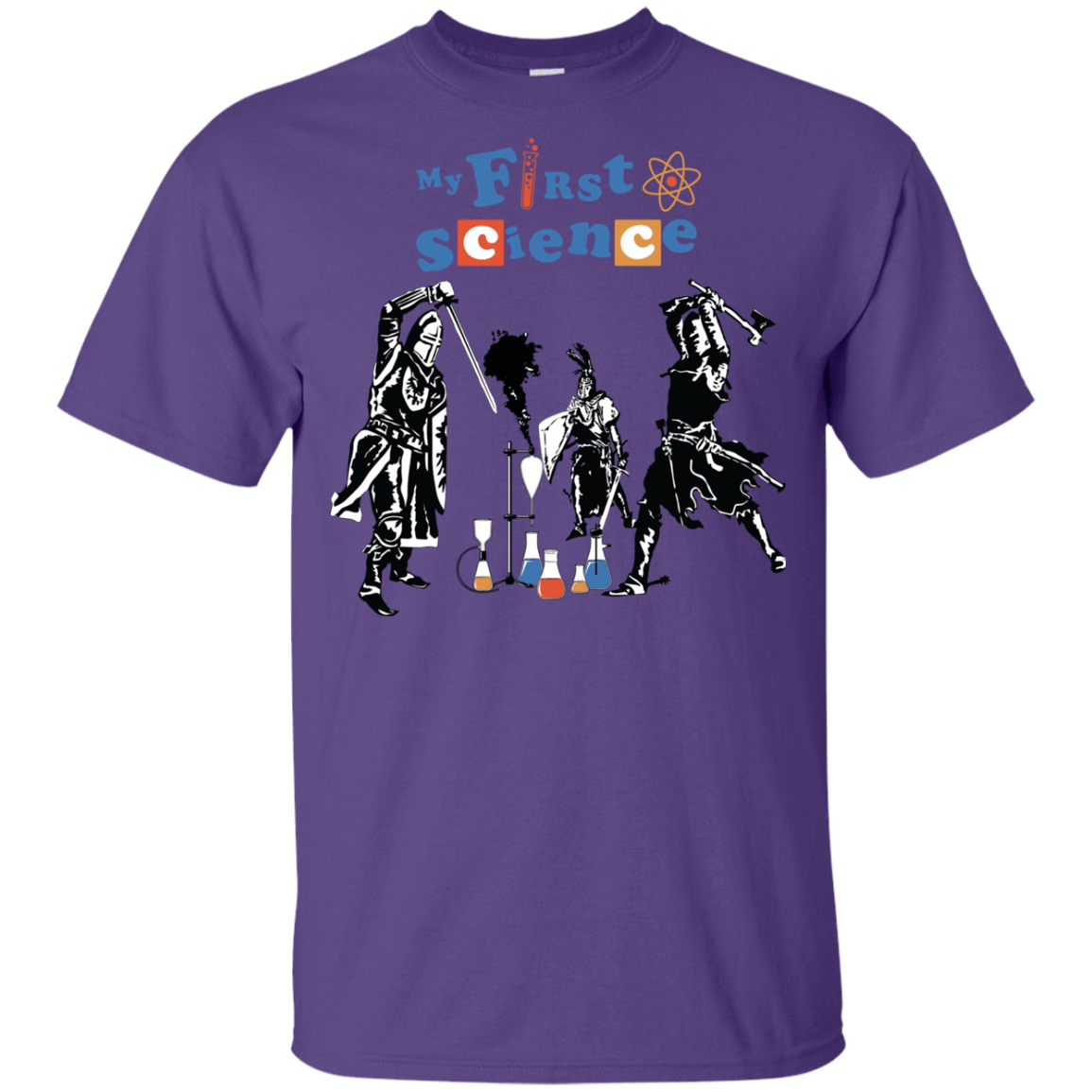 T-Shirts Purple / YXS My First Science Youth T-Shirt