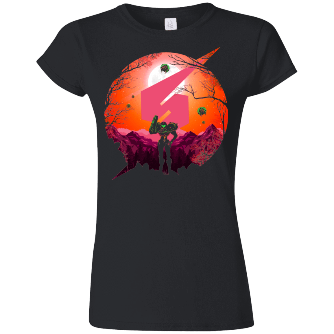 T-Shirts Black / S My Galaxy Junior Slimmer-Fit T-Shirt