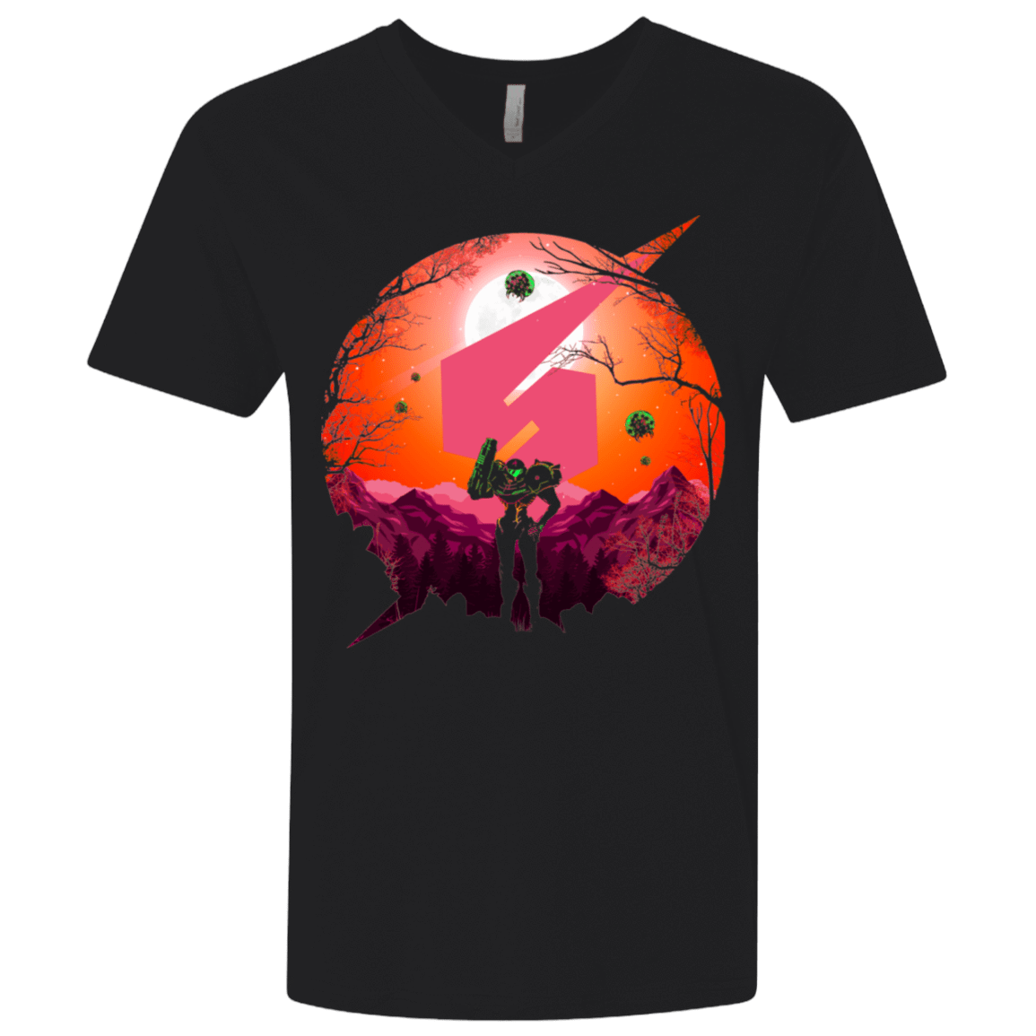 T-Shirts Black / X-Small My Galaxy Men's Premium V-Neck