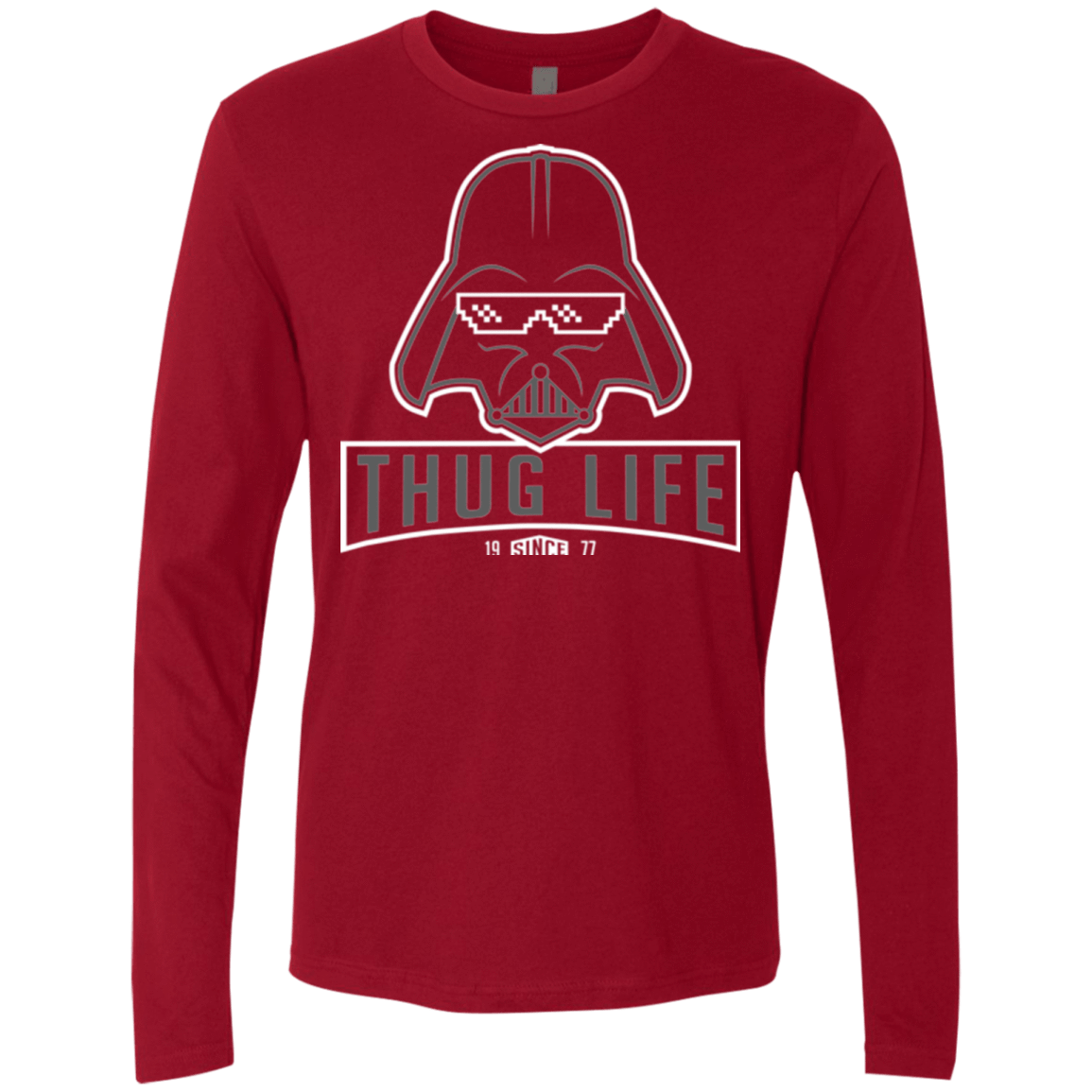 T-Shirts Cardinal / Small My Life (1) Men's Premium Long Sleeve