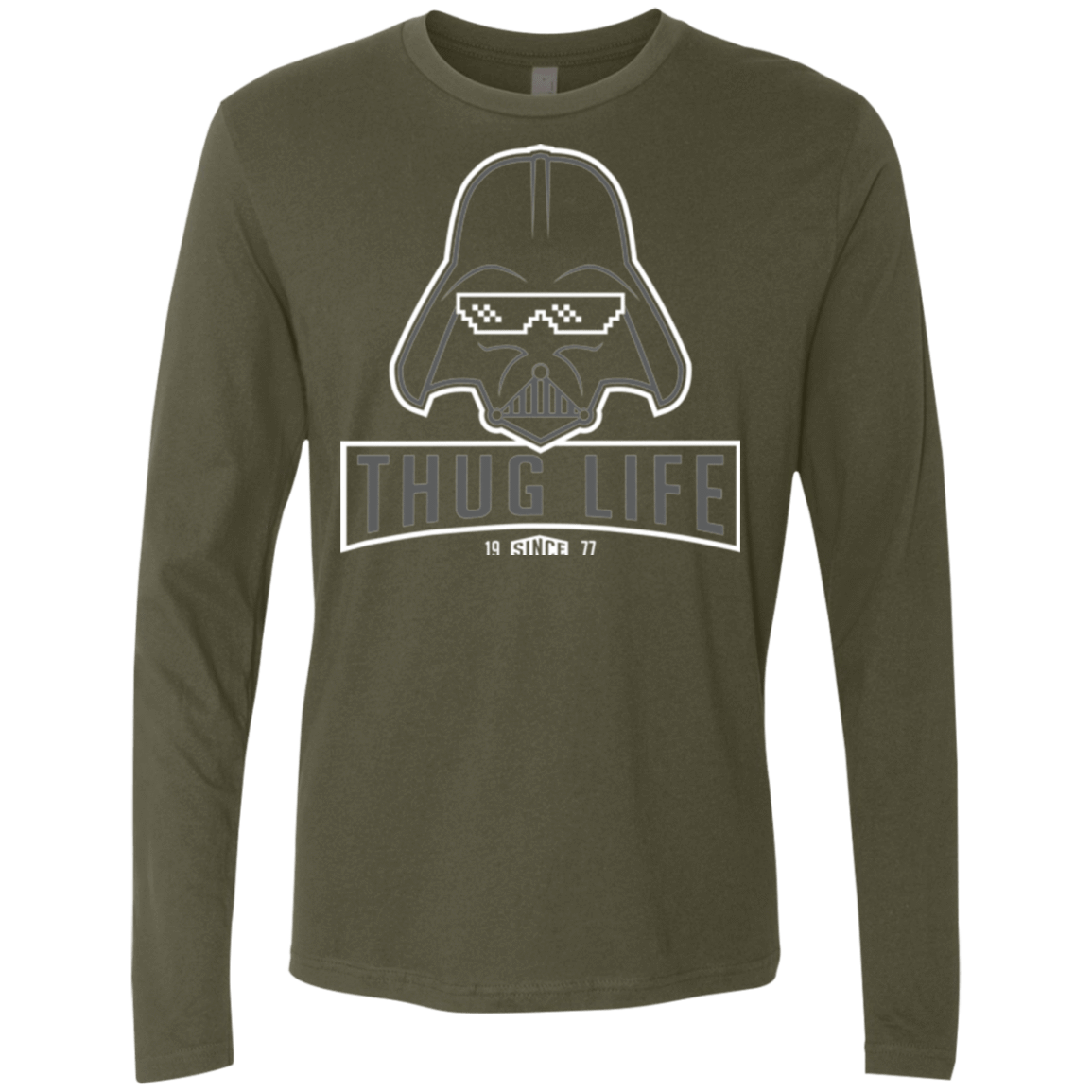 T-Shirts Military Green / Small My Life (1) Men's Premium Long Sleeve