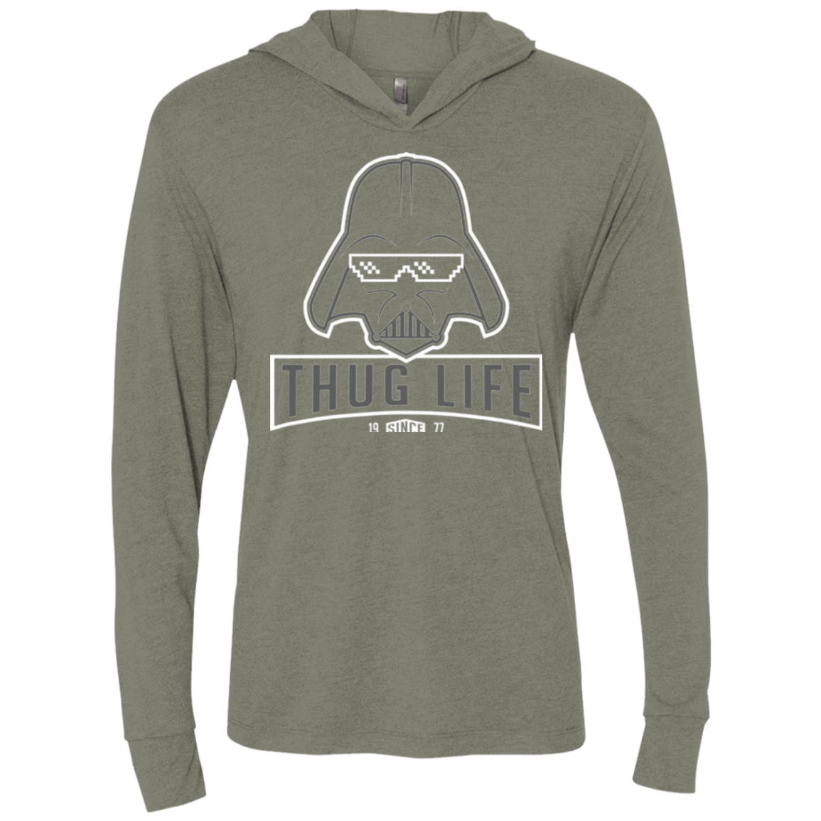 T-Shirts My Life (1) Triblend Long Sleeve Hoodie Tee