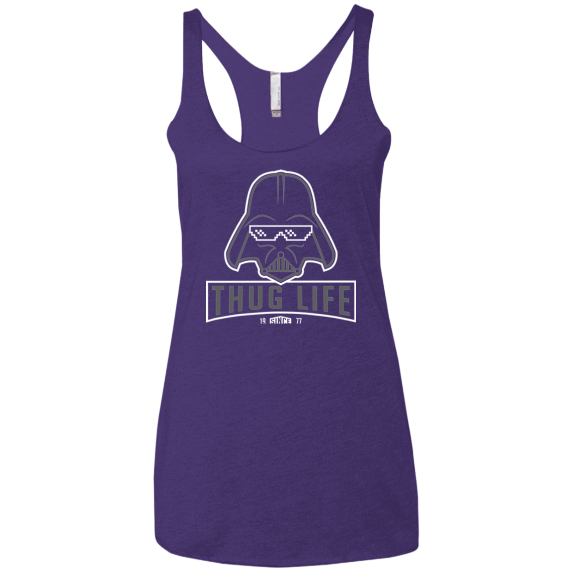 T-Shirts Purple / X-Small My Life (1) Women's Triblend Racerback Tank