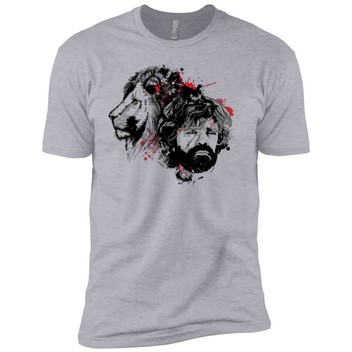 T-Shirts Heather Grey / YXS MY LION Boys Premium T-Shirt