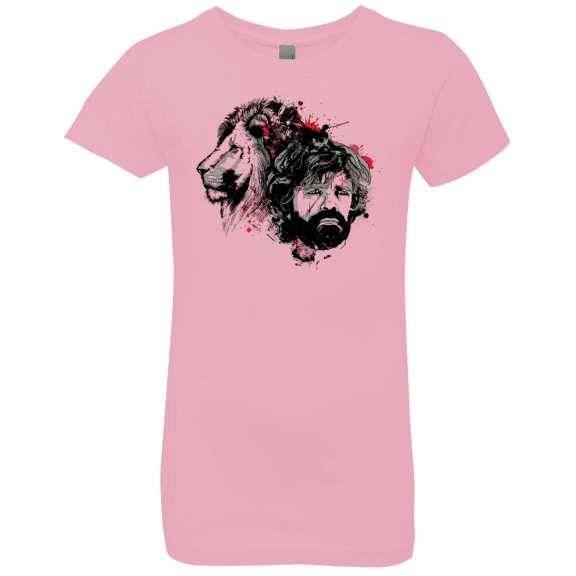 T-Shirts Light Pink / YXS MY LION Girls Premium T-Shirt