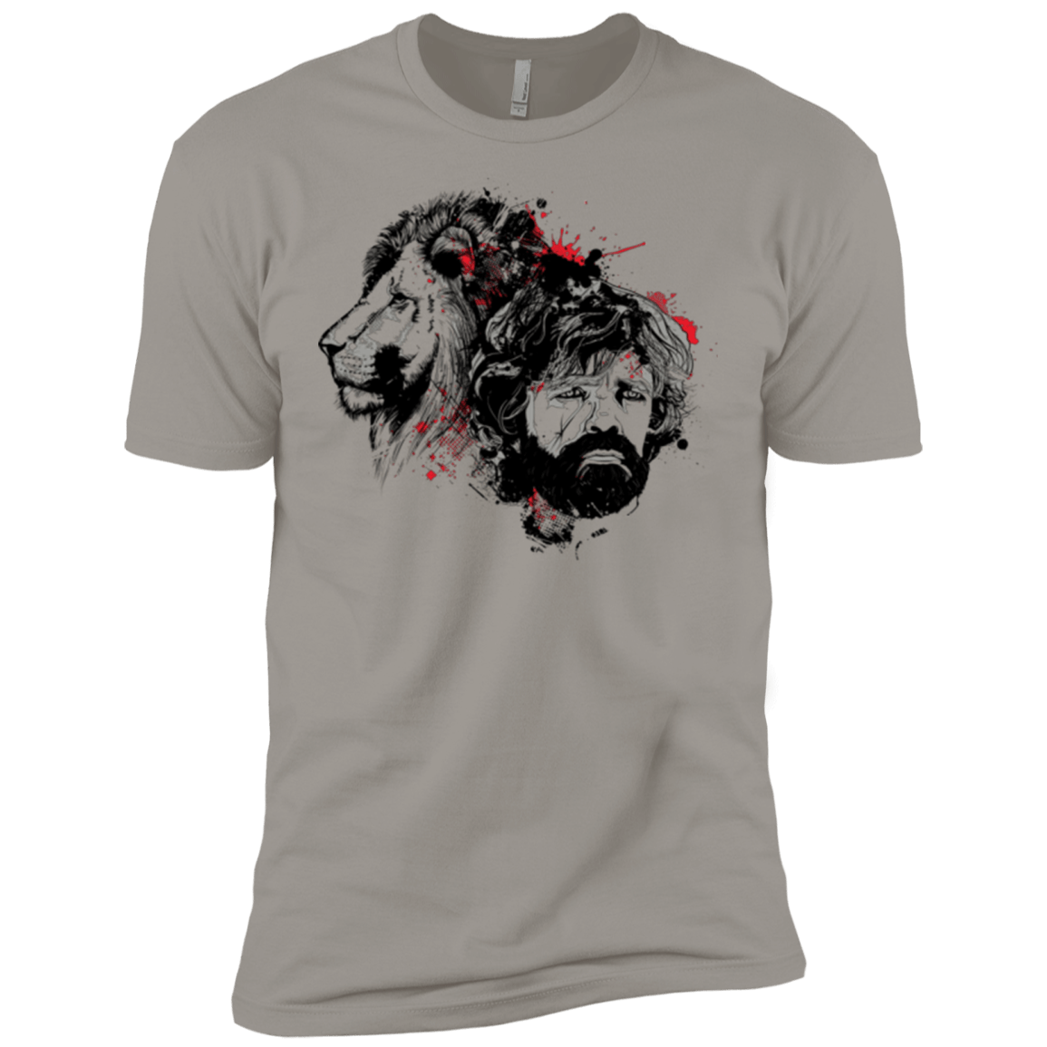 T-Shirts Light Grey / X-Small MY LION Men's Premium T-Shirt