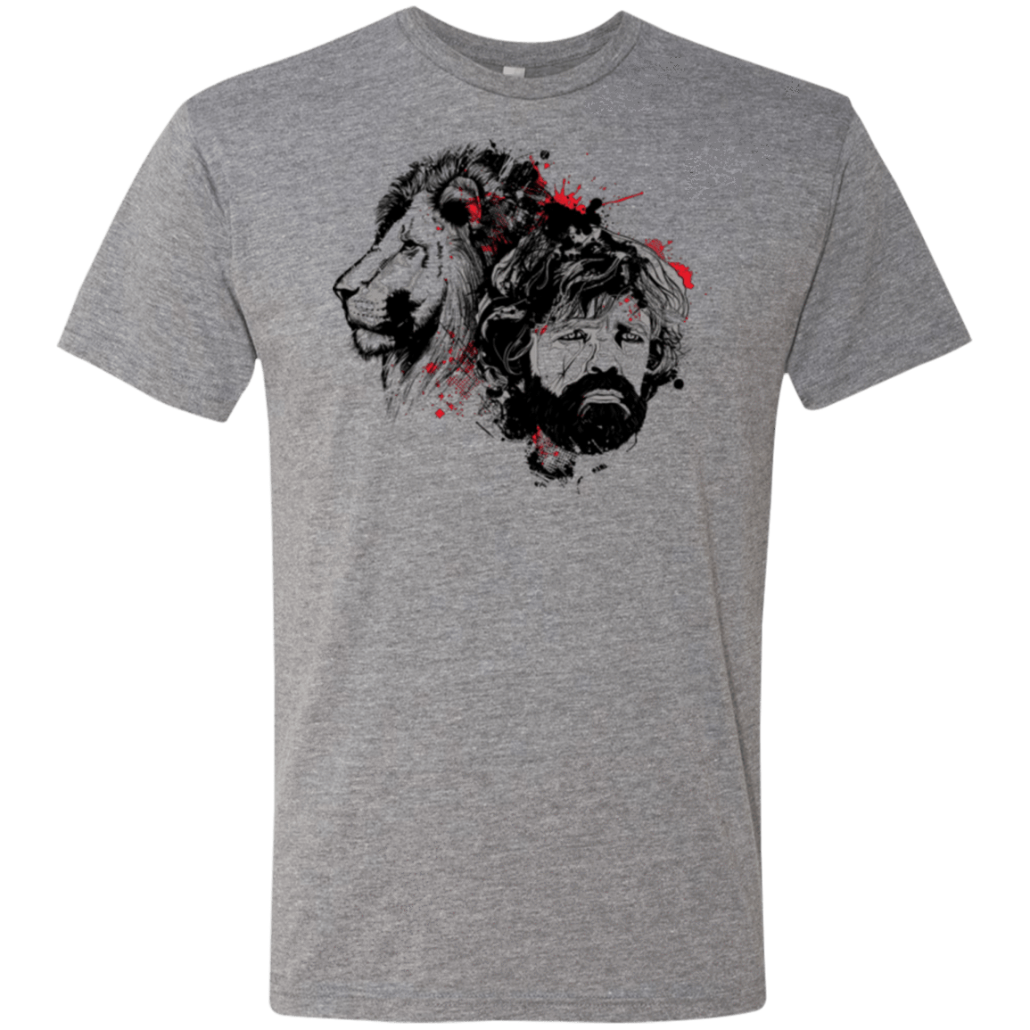 T-Shirts Premium Heather / Small MY LION Men's Triblend T-Shirt