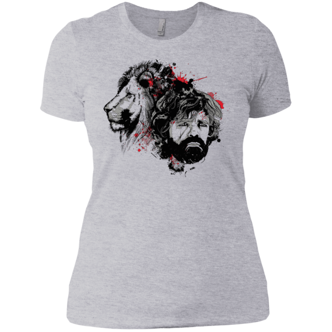 T-Shirts Heather Grey / X-Small MY LION Women's Premium T-Shirt