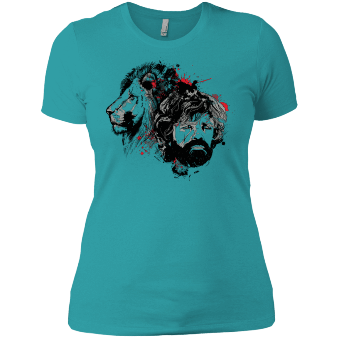 T-Shirts Tahiti Blue / X-Small MY LION Women's Premium T-Shirt