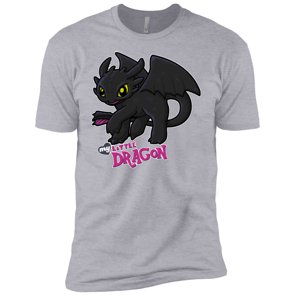 T-Shirts Heather Grey / YXS MY LITTLE DRAGON Boys Premium T-Shirt
