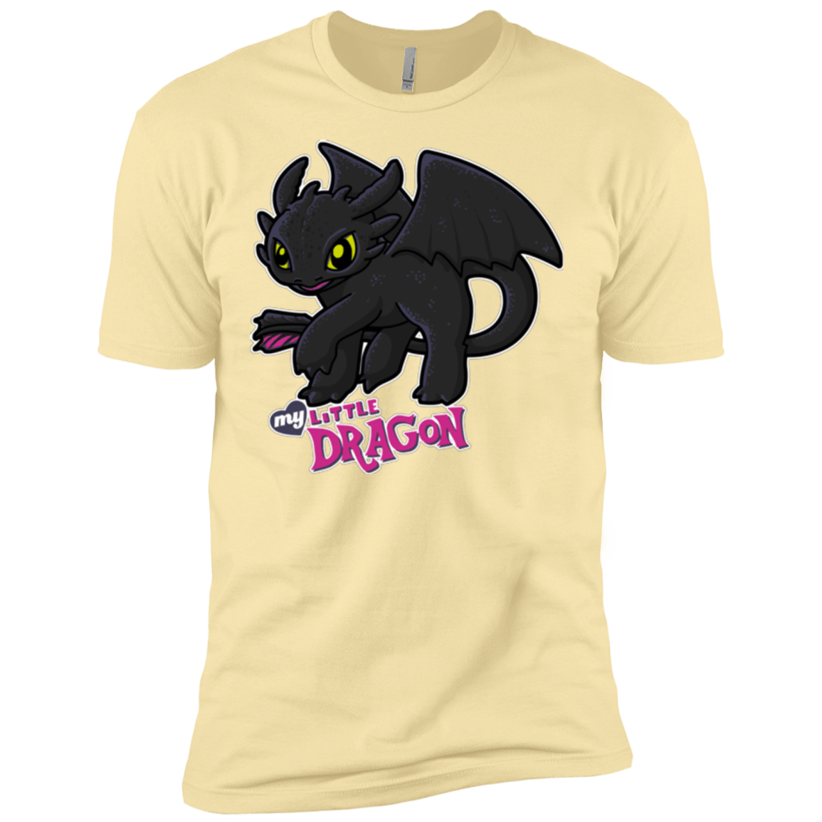 T-Shirts Banana Cream / X-Small MY LITTLE DRAGON Men's Premium T-Shirt