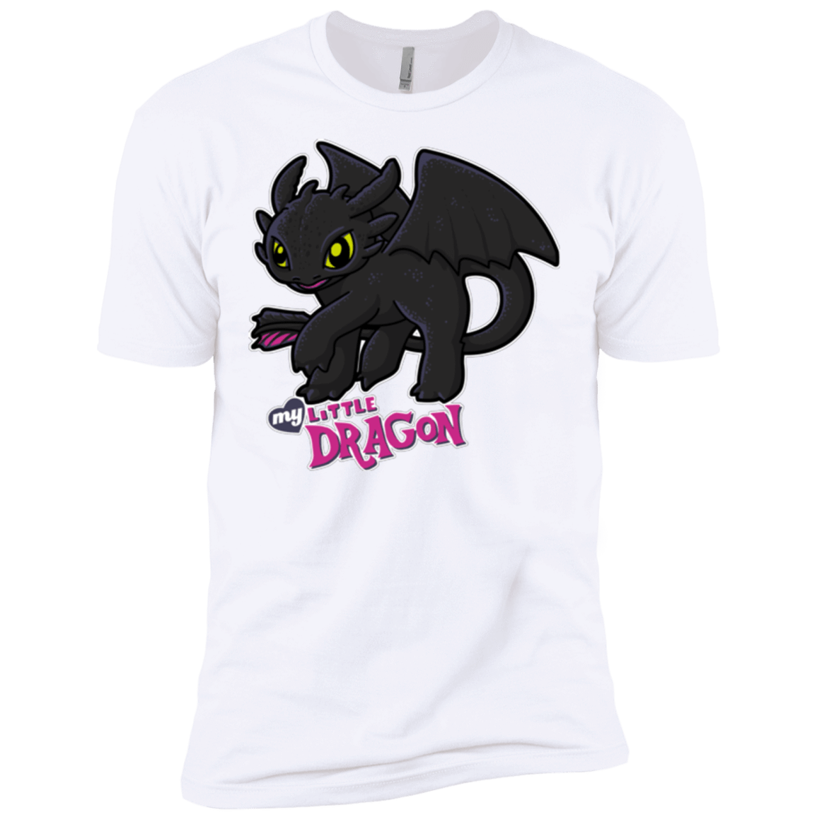 T-Shirts White / X-Small MY LITTLE DRAGON Men's Premium T-Shirt