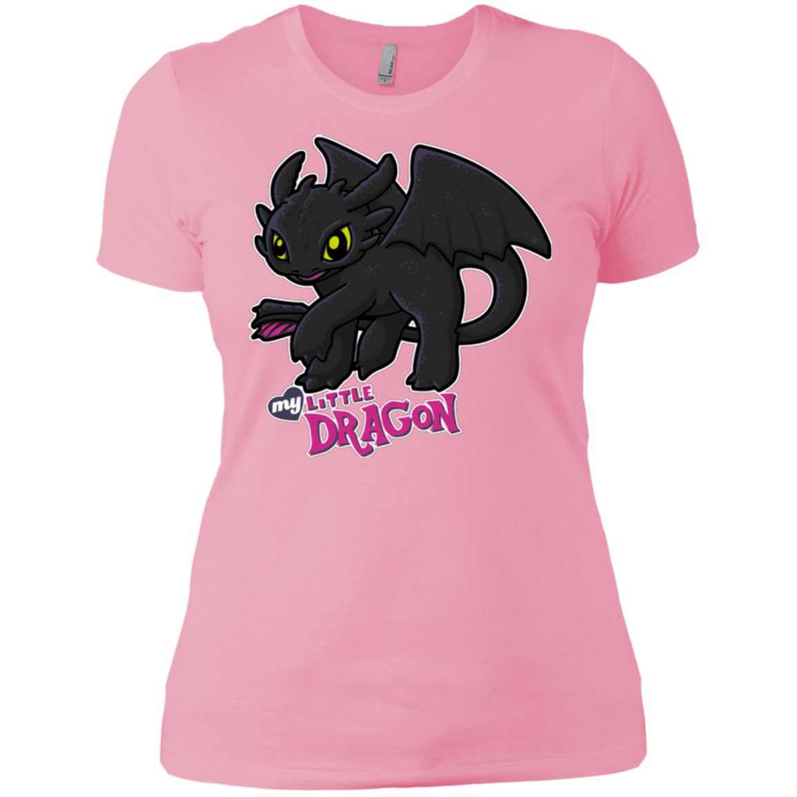 T-Shirts Light Pink / X-Small MY LITTLE DRAGON Women's Premium T-Shirt