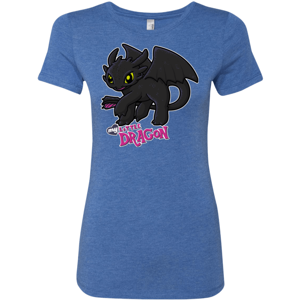 T-Shirts Vintage Royal / Small MY LITTLE DRAGON Women's Triblend T-Shirt