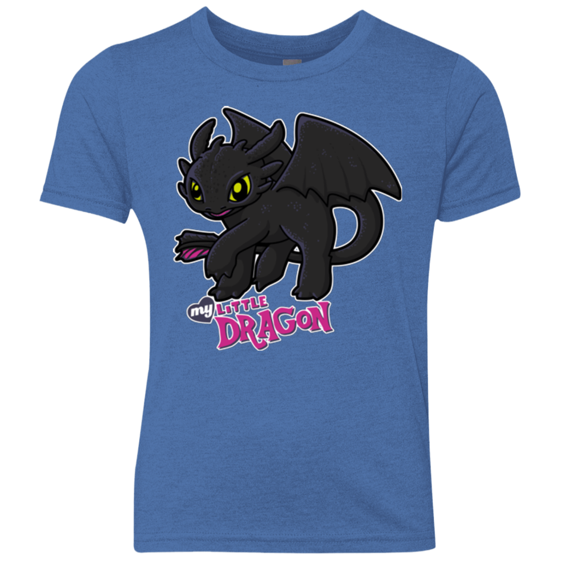 T-Shirts Vintage Royal / YXS MY LITTLE DRAGON Youth Triblend T-Shirt