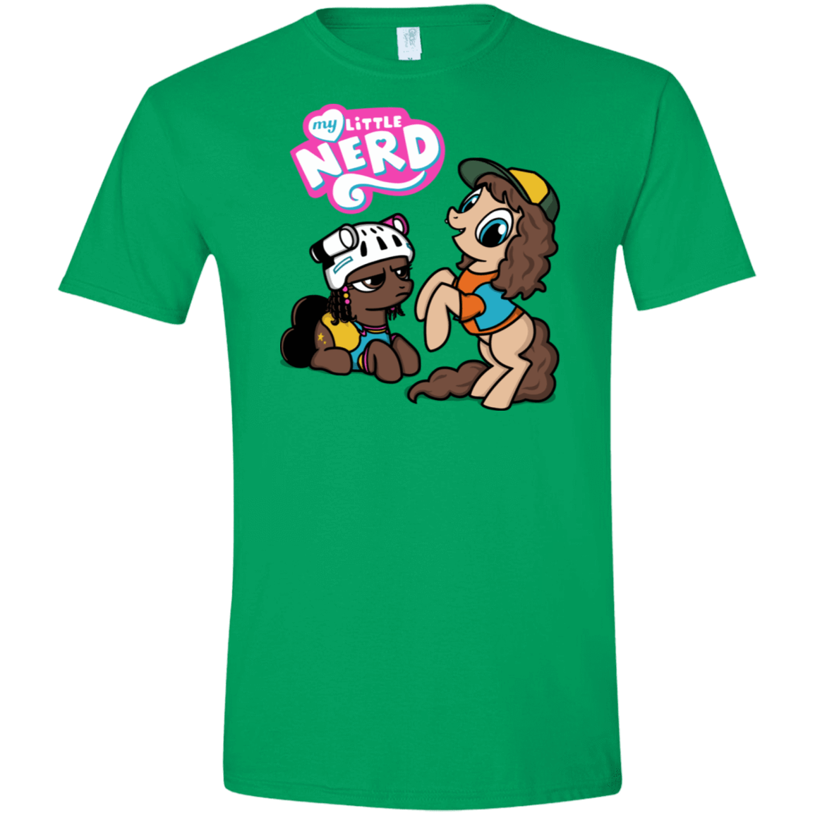 T-Shirts Irish Green / S My Little Nerd Men's Semi-Fitted Softstyle