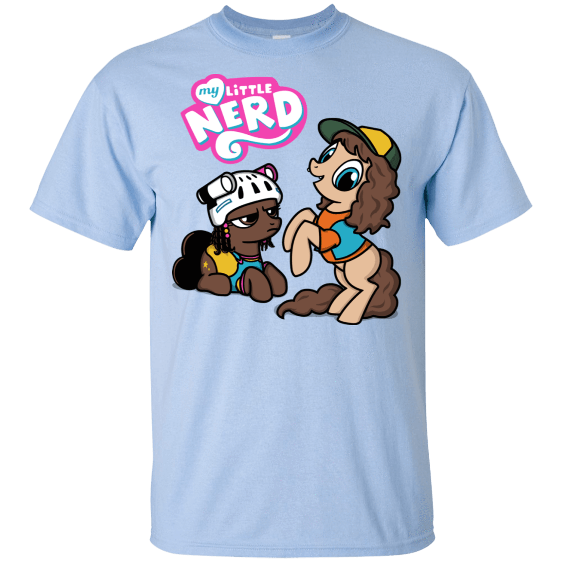 T-Shirts Light Blue / S My Little Nerd T-Shirt